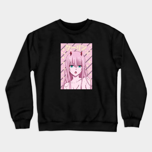 Zero Two Crewneck Sweatshirt by Call me Sunshine